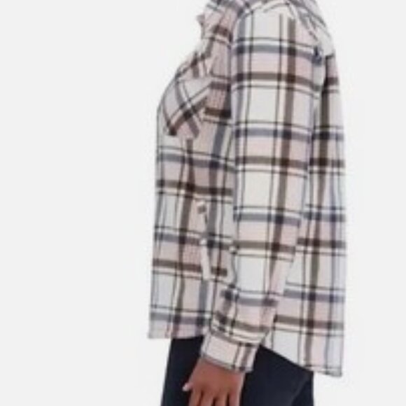 SAGE Ladies' Plush Shirt Jacket NWT - Picture 3 of 4